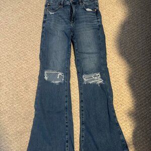 American Eagle Super High-Rise Flare Jeans